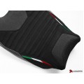 LUIMOTO CORSA Rider Seat Cover for DUCATI PANIGALE V4 / S / R / Speciale (18-21)